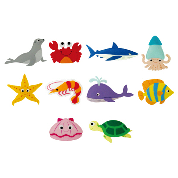 유아 교육자료 바다생물(10종)