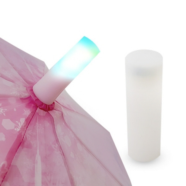 (온라인 판매금지) LED 교통안전 우산캡