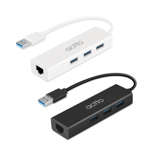 (온라인 판매금지)엑토 인투 USB 2.0 &amp; 3.0 허브 (BLACK)