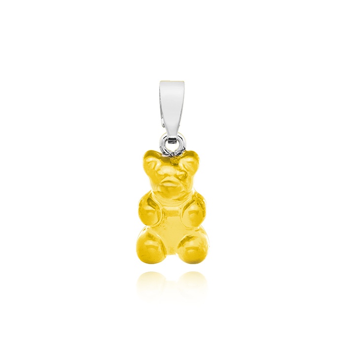 CRYSTAL HAZE 크리스탈헤이즈 NOSTALGIA BEAR-MINION-CLASSIC CONNECTOR SILVER 여성 참