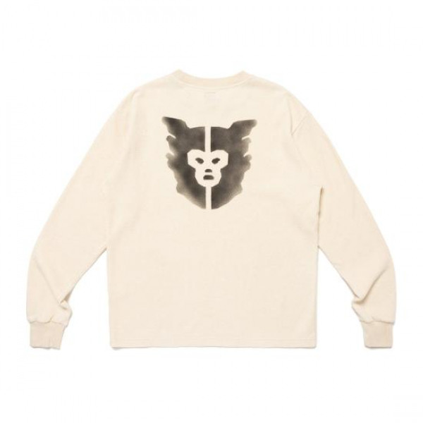 Human Made 휴먼메이드 Thermal LS 티셔츠 써말 롱슬리브 HM28CS006 화이트