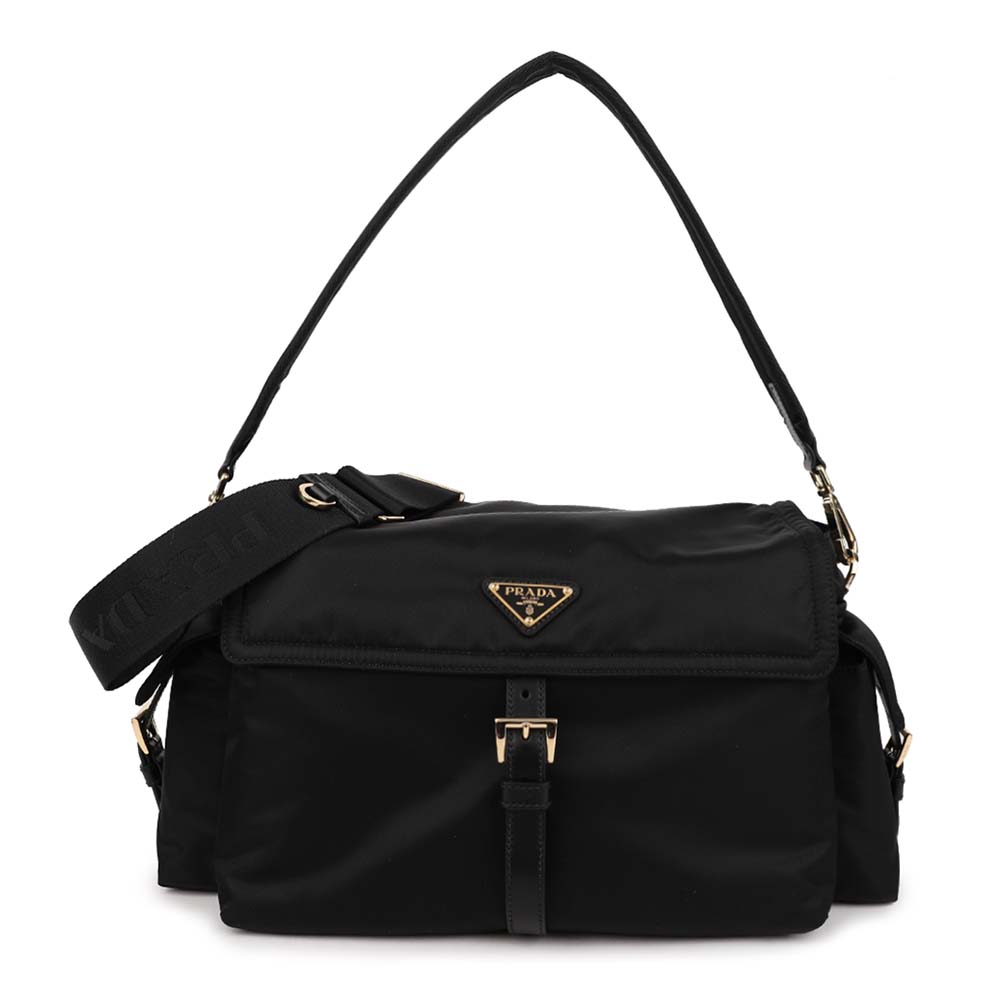 PRADA 프라다 익스플로어 라지 리나일론 숄더백 1BD391-RDLN-F0002-NOO