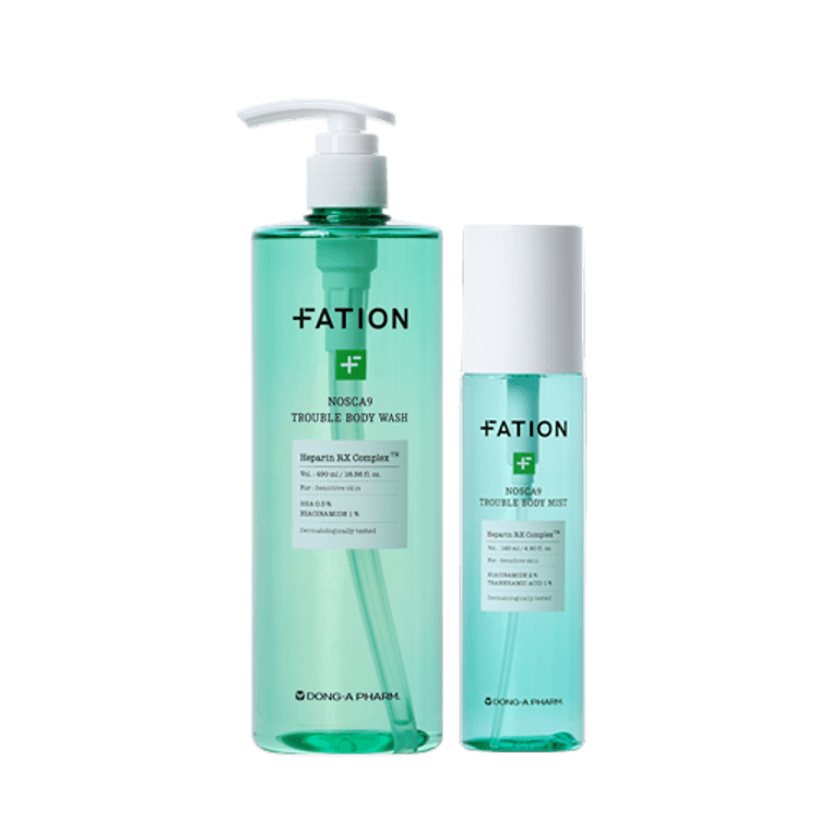 [파티온] 노스카나인 바디 워시 490ml + 바디 미스트 145ml