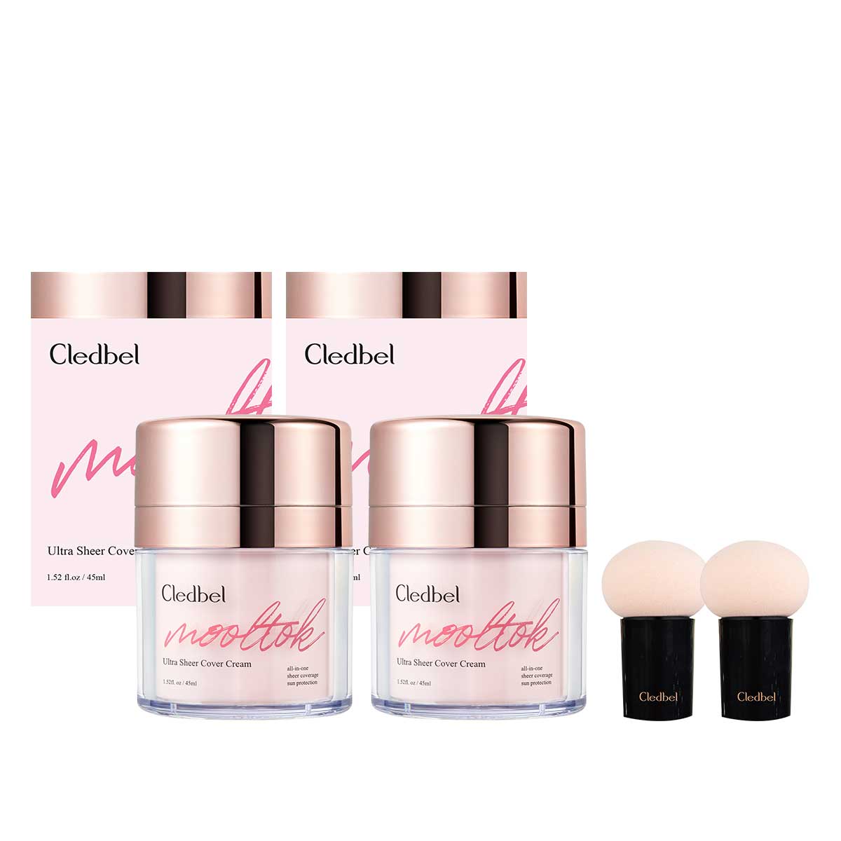 [끌레드벨] 물톡 톡톡 울트라쉬어 크림*2입 (물톡*2 포함)