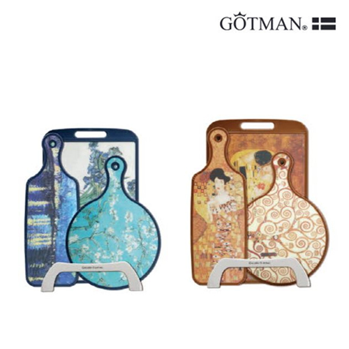 [고트만] 양면 항균도마 3종세트(+거치대포함)/박스포장-모음전