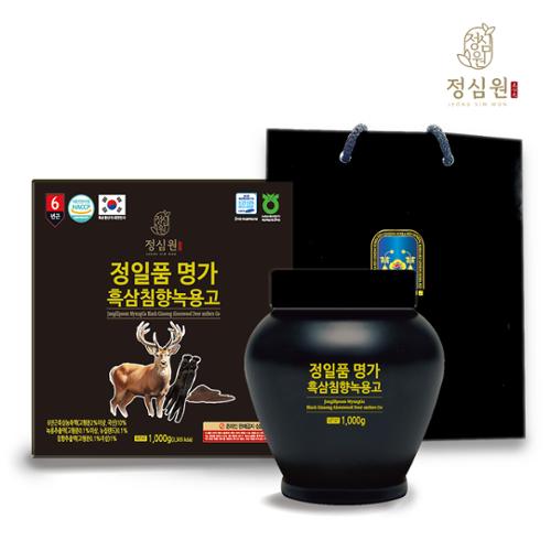 [정심원] 정일품 명가 흑삼침향녹용고 1kg