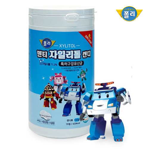 [로보카폴리] 덴티자일리톨 특허 구강유산균 2g x 70정