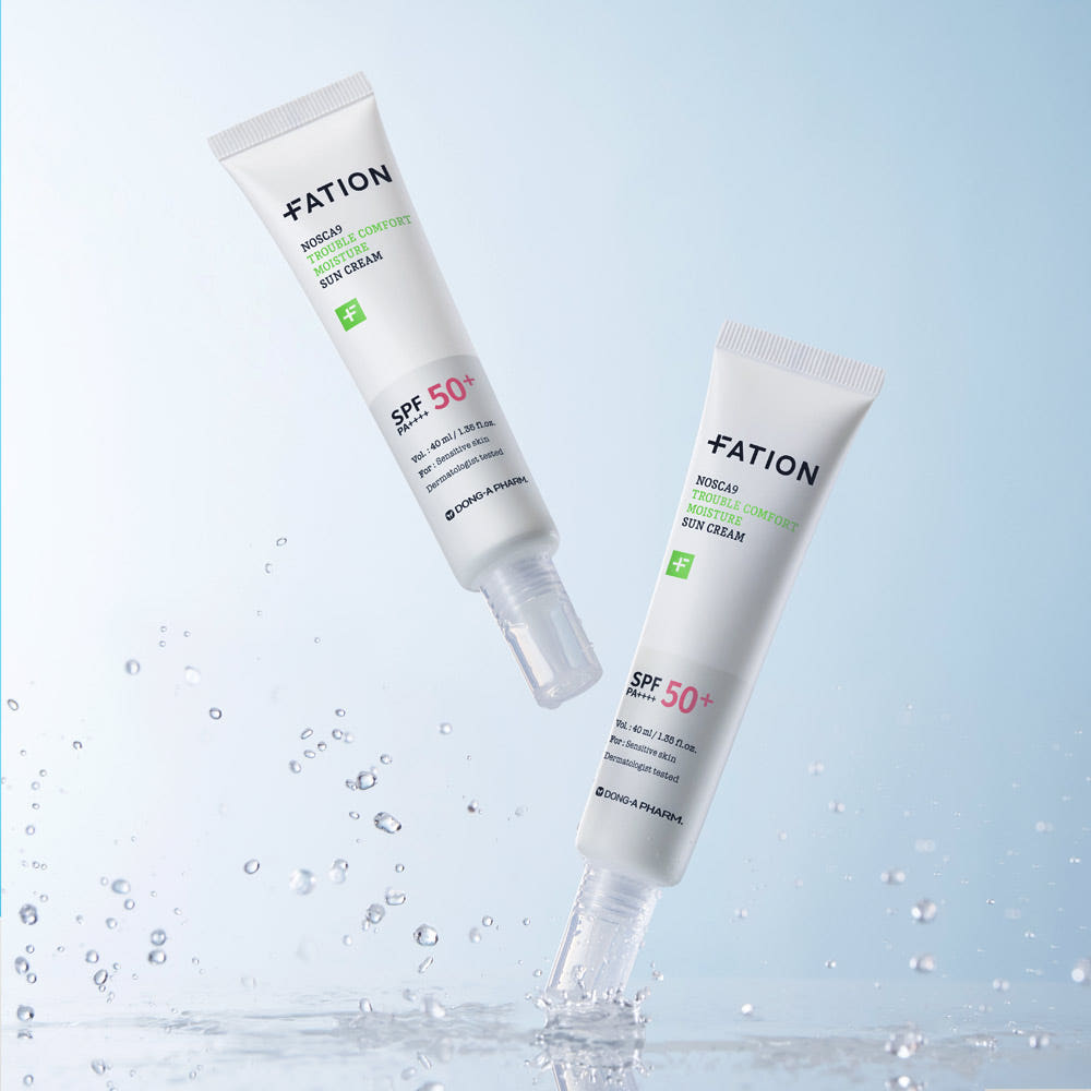 [파티온] 노스카나인 트러블 컴포트 수분 선크림 40ml*2개