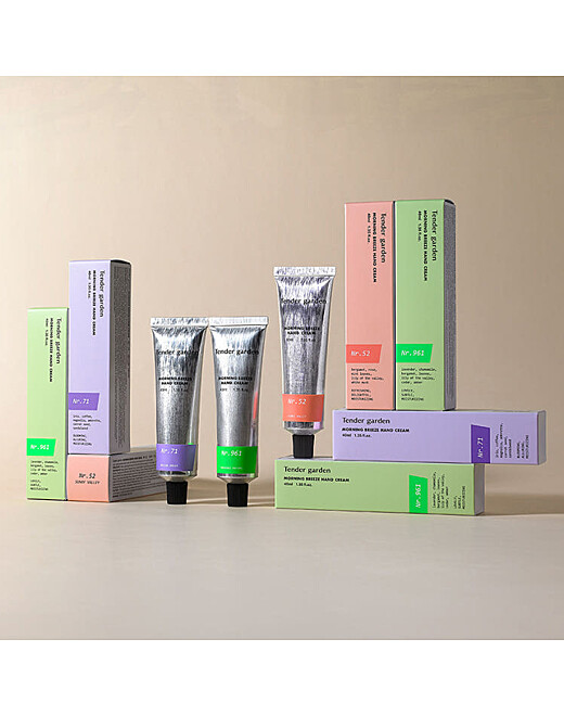 (백화점판매용)[텐더가든] 모닝브리즈 핸드크림 Nr.961 3종 택 1