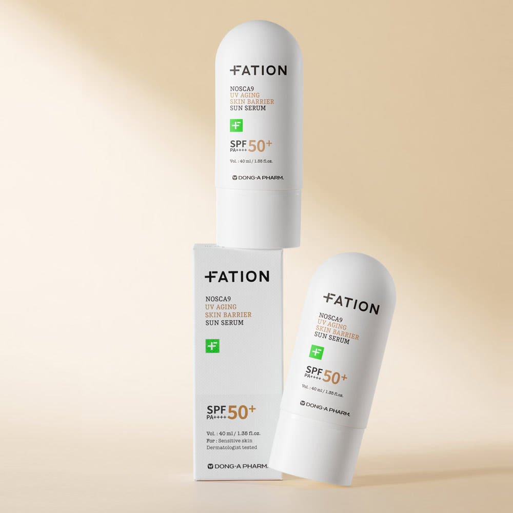 [파티온] 노스카나인 유브이 에이징 베리어 선세럼 40ml*2개