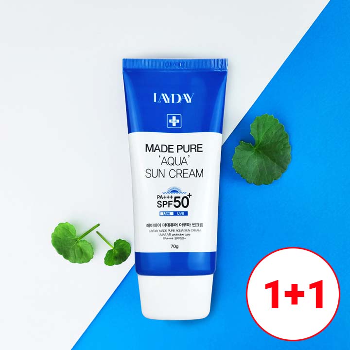 [레이데이] 마데퓨어 아쿠아 선크림 (총 2개)