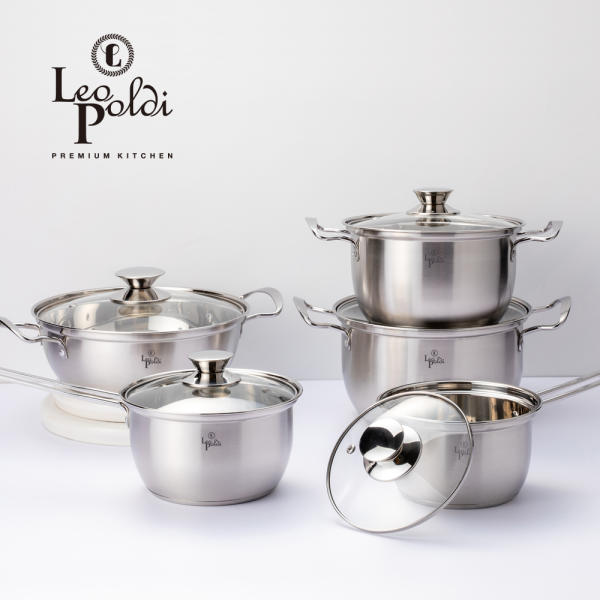 [레오폴디] 싸일런트 냄비 5종 세트