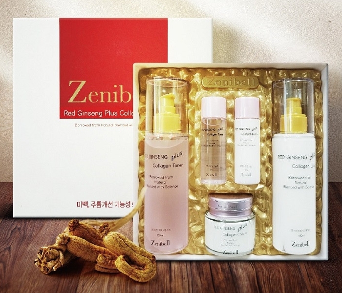 [제니벨] 주름미백개선 홍삼 플러스 콜라겐 3종세트+미니 2종 포함