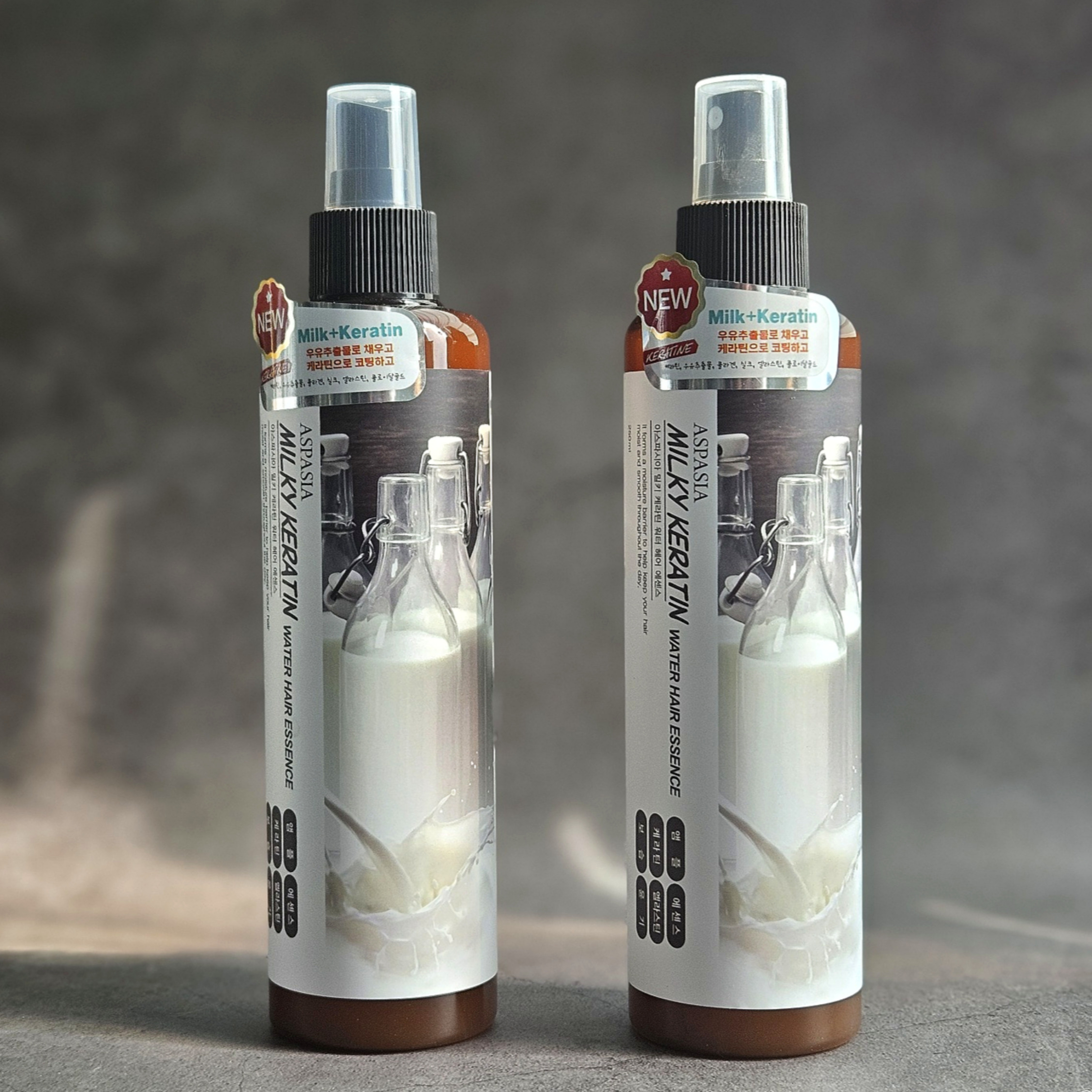 [아스파시아] 뿌리는 밀키케라틴 헤어미스트 1+1