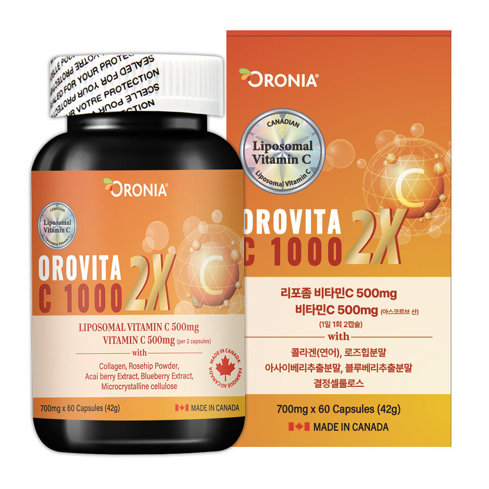 [오로니아] 오로비타C 1000 2엑스 [60C]