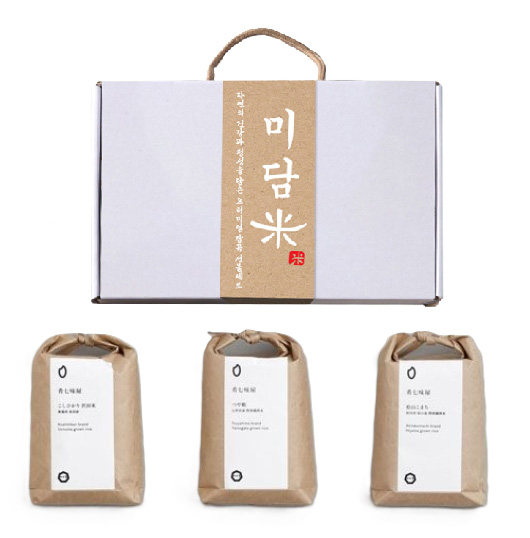 [미담미] 소화가잘되는 오분도미 혼합세트 1호(+전용 케이스)