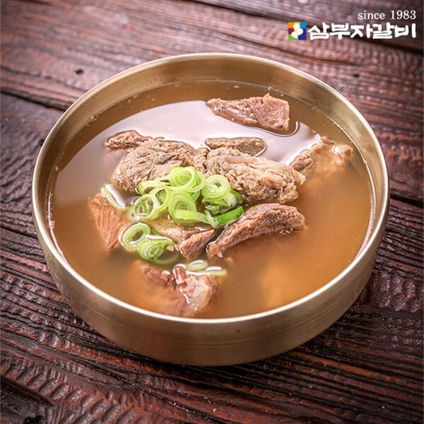 [삼부자갈비] 뼈없는 갈비탕 800g x 5팩(4.0kg)