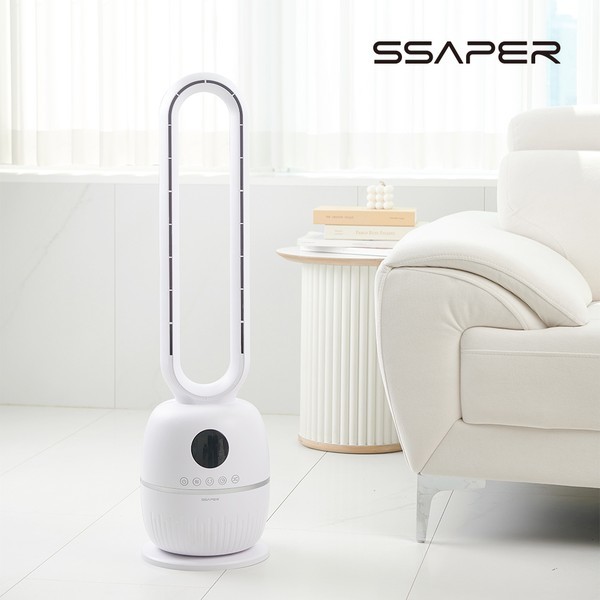 [셰퍼] LED 에어큐 날개없는선풍기 SS-J5001