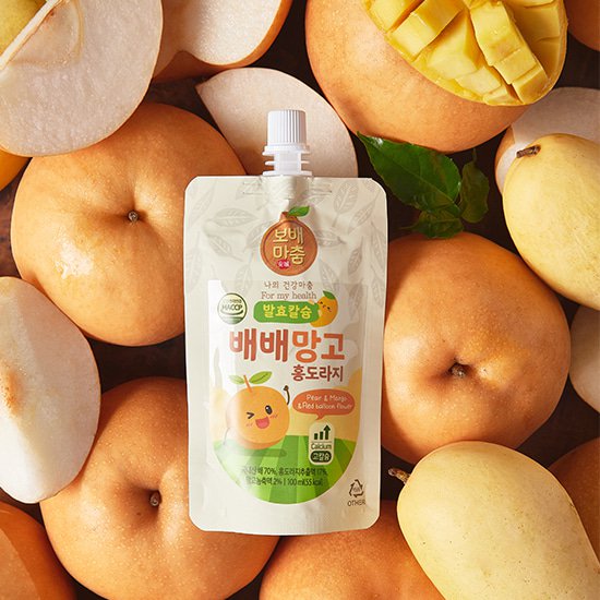 [청숨] 발효 칼슘 배배망고 홍도라지 100ml-모음전