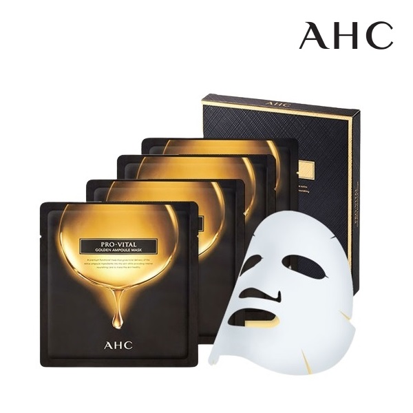 [AHC] 프로바이탈 골든앰플 마스크팩 25ml (4매) 2개