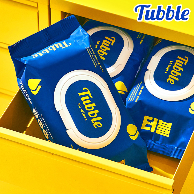 [Tubble] 파워클린 다목적 세정티슈 (60매)