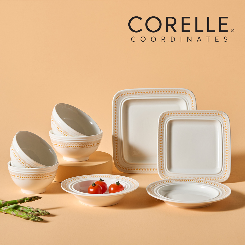 [코렐] 코디네이츠 로즈몬트 혼합8종(사각)