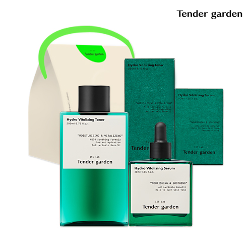 [텐더가든] 하이드로 바이탈라이징 2종세트(토너 200ml+세럼 40ml)
