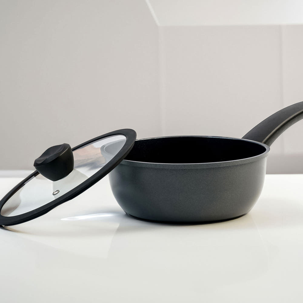 [백화점 판매][알루아트] IH 매트블랙 편수냄비-모음전