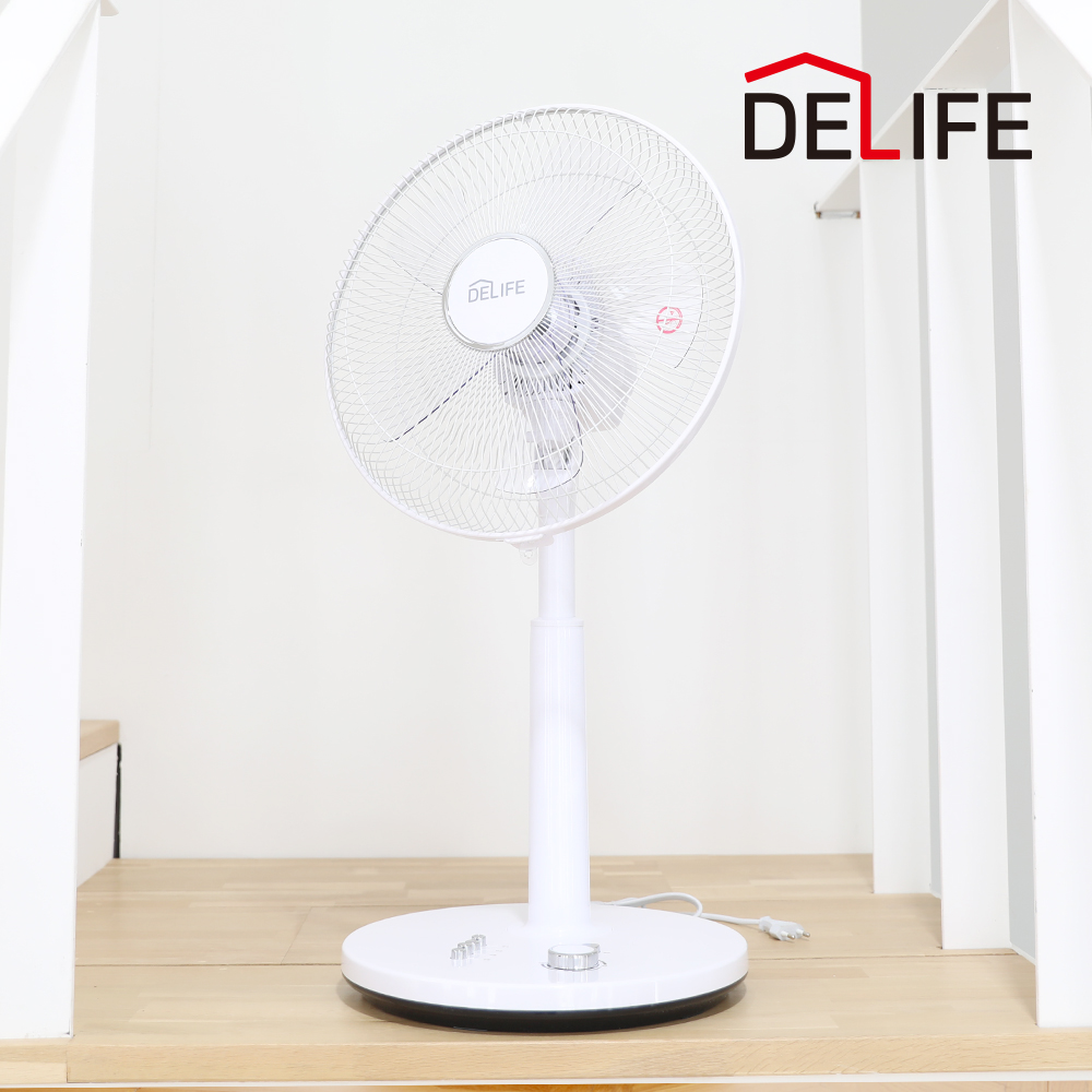[디라이프] 윈디고 14인치 5엽 선풍기 (무소음) PIK-F1450W