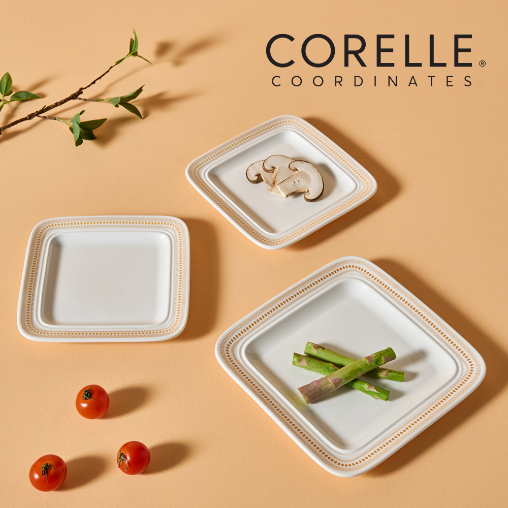 [코렐] 코디네이츠 로즈몬트 정사각 3P