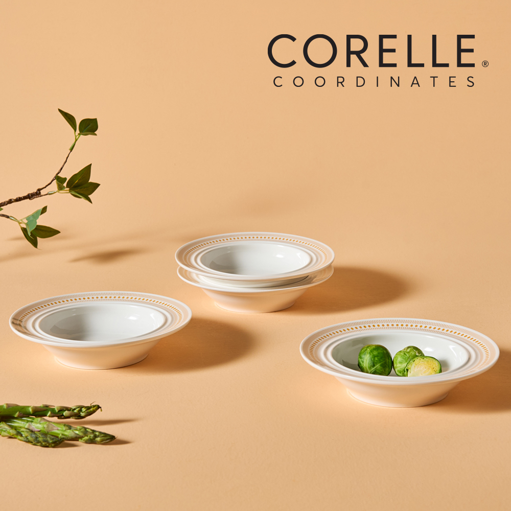 [코렐] 코디네이츠 로즈몬트 찬기6.5in 4P