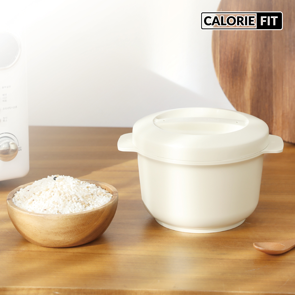 [칼로리핏] 전자레인지용 저당밥솥 멀티쿠커