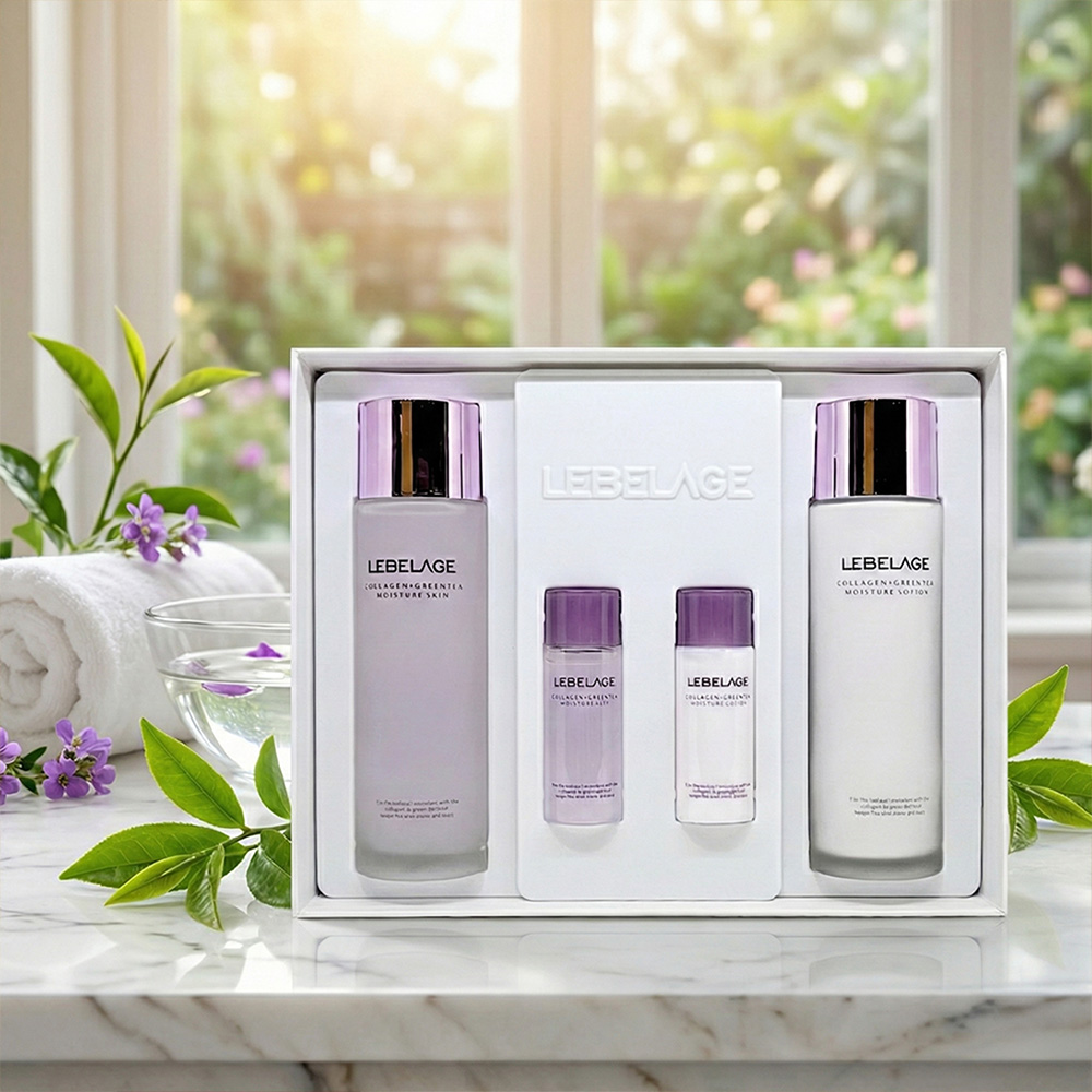 [르베라쥬] 콜라겐 플러스 녹차 모이스처 2종 세트