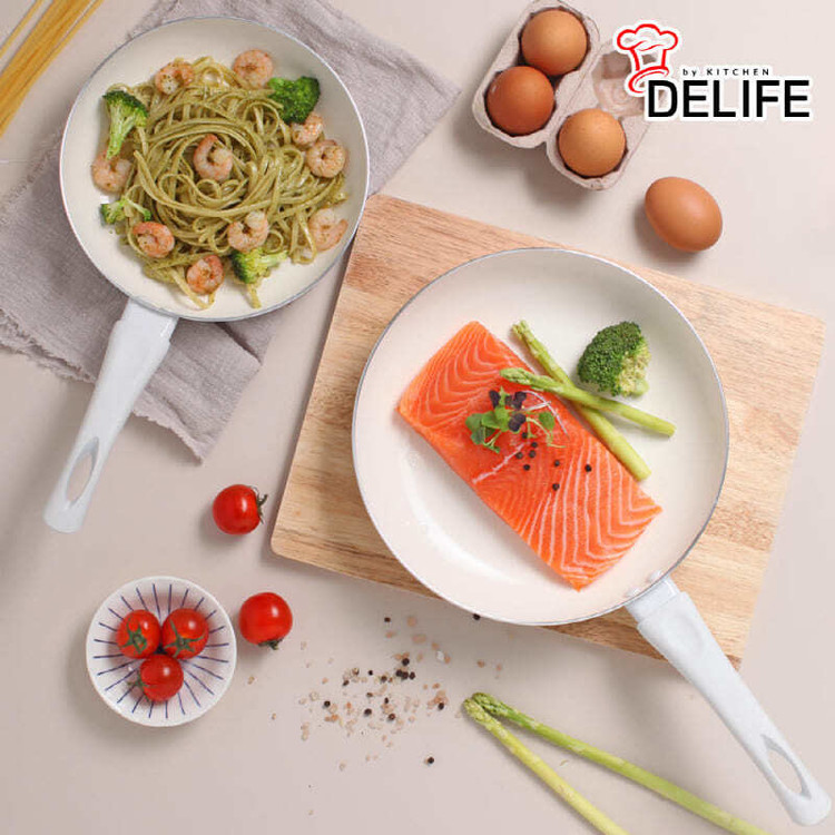 [디라이프] 오르비 세라믹 프라이팬 2종세트 (20cm+24cm)