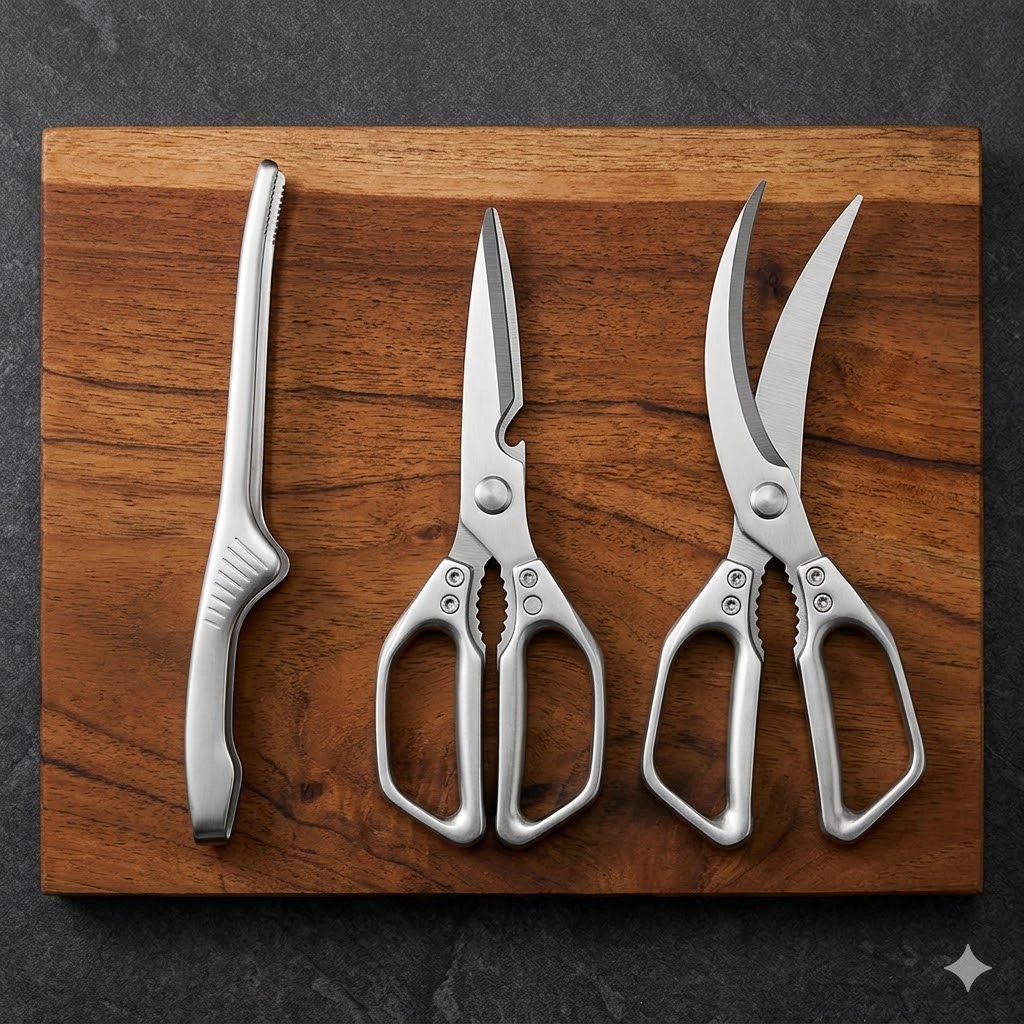 [글래즈하임] 쿠킨 톱니 가위 3p GH-CSS888S3