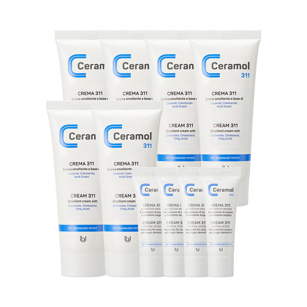 세라몰 크림 311 (75ml x 6개) + (10ml x 4개) 패키지