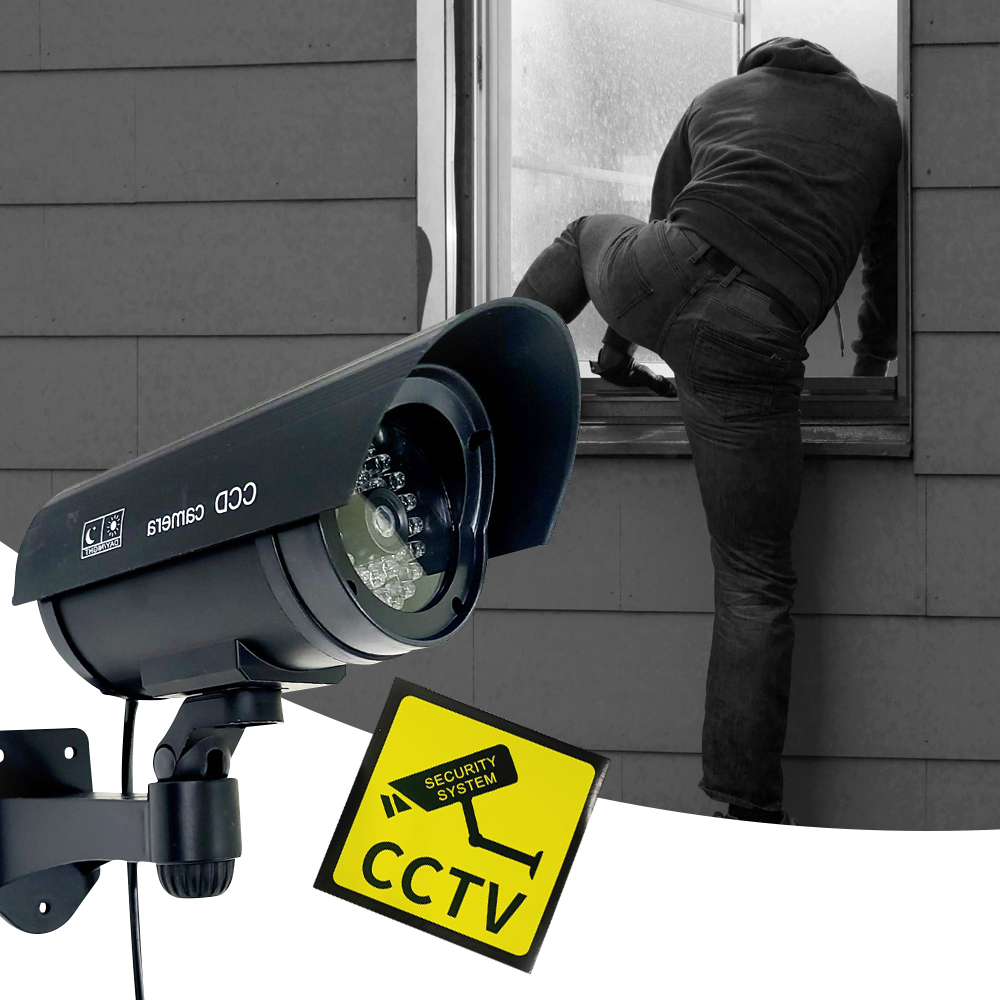 방범용 회전형 매장 모형 가짜 방범 카메라 CCTV