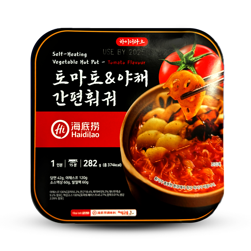 CJ프레시마켓,하이디라오 토마토야채 간편훠궈 282gX4개