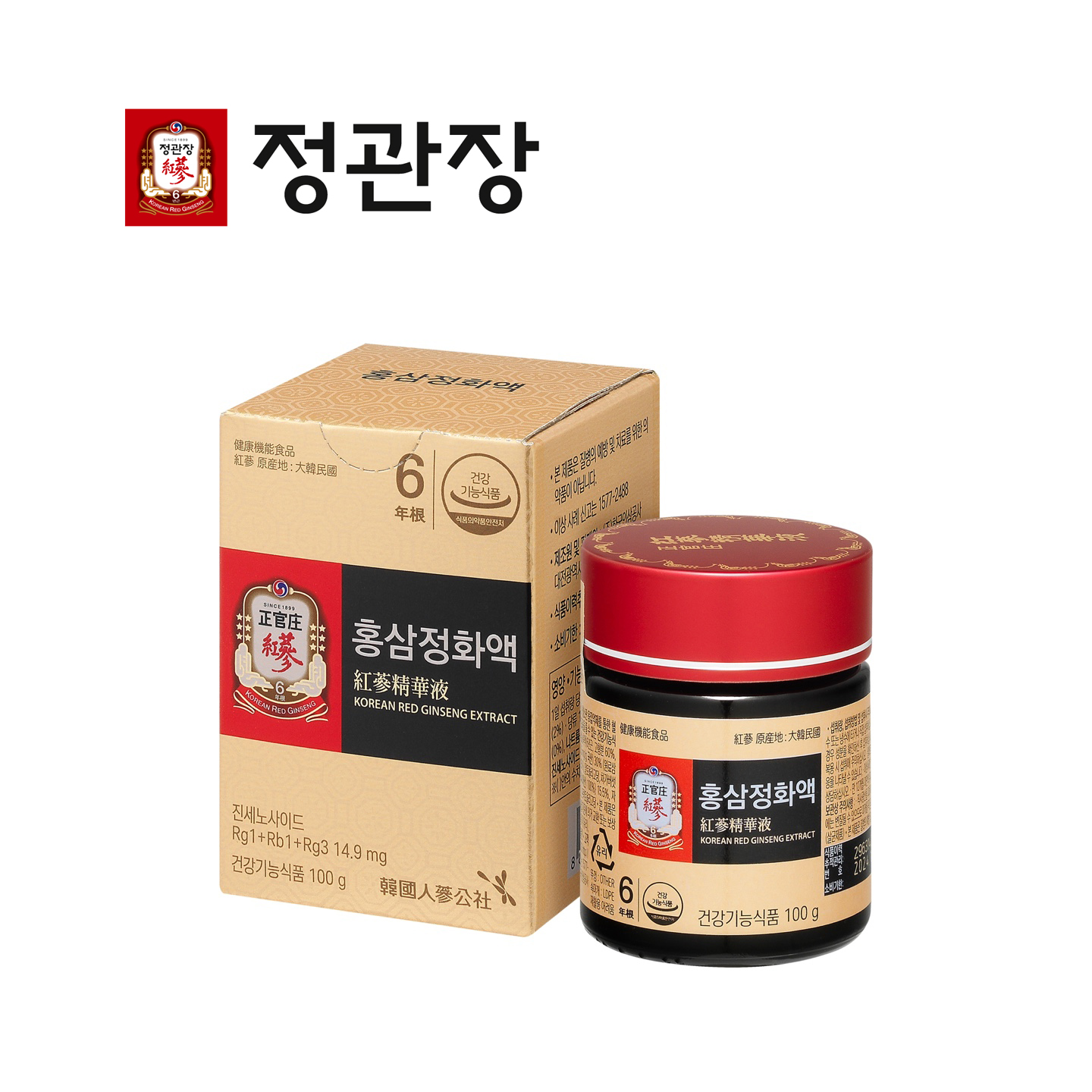 [정관장] 홍삼 정화액 100g + 정관장 오리지날 쇼핑백