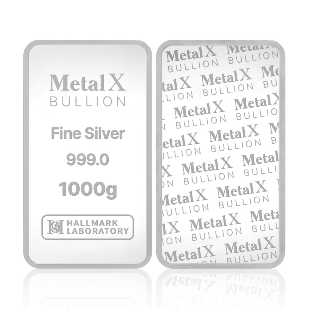 [Metal X] 1000g 프레스 실버바 999.0