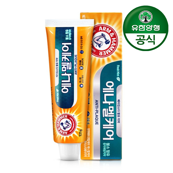 [유한양행] 암앤해머 에나멜케어 엑스트라 화이트닝 치약 121g