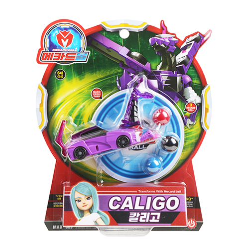 [메카드볼] 칼리고 / 메카드볼 스토퍼1 마법진카드1 메카드볼 3 놀이판 1