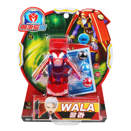 [메카드볼] 왈라 / 메카드볼 스토퍼1 마법진카드1 메카드볼 3 놀이판 1