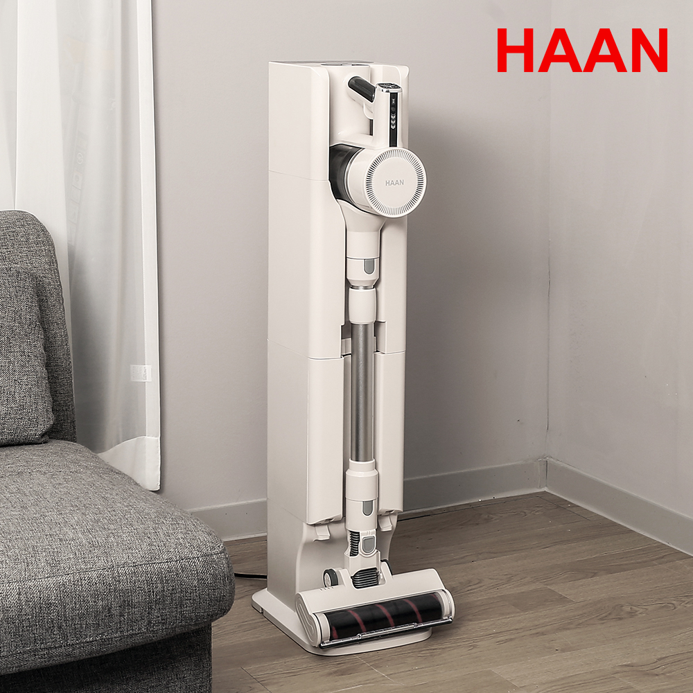 [한경희생활과학] 동급 최강 400W 클린타워 무선청소기 HCV-B400 PRO (자동 먼지통비움+자동충전)