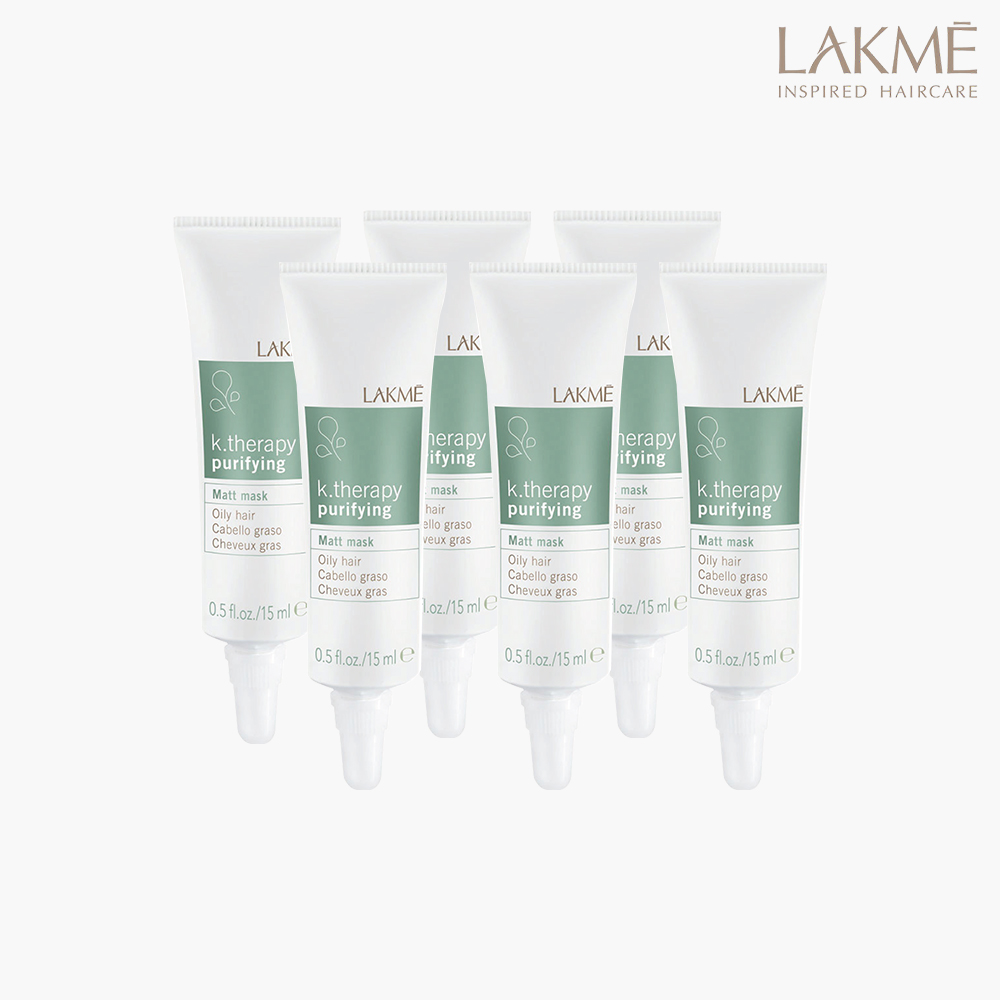 [라끄메] 스페인 정식 수입 케이테라피 퓨리파잉 매트 마스크 앰플 15ml x 6개입