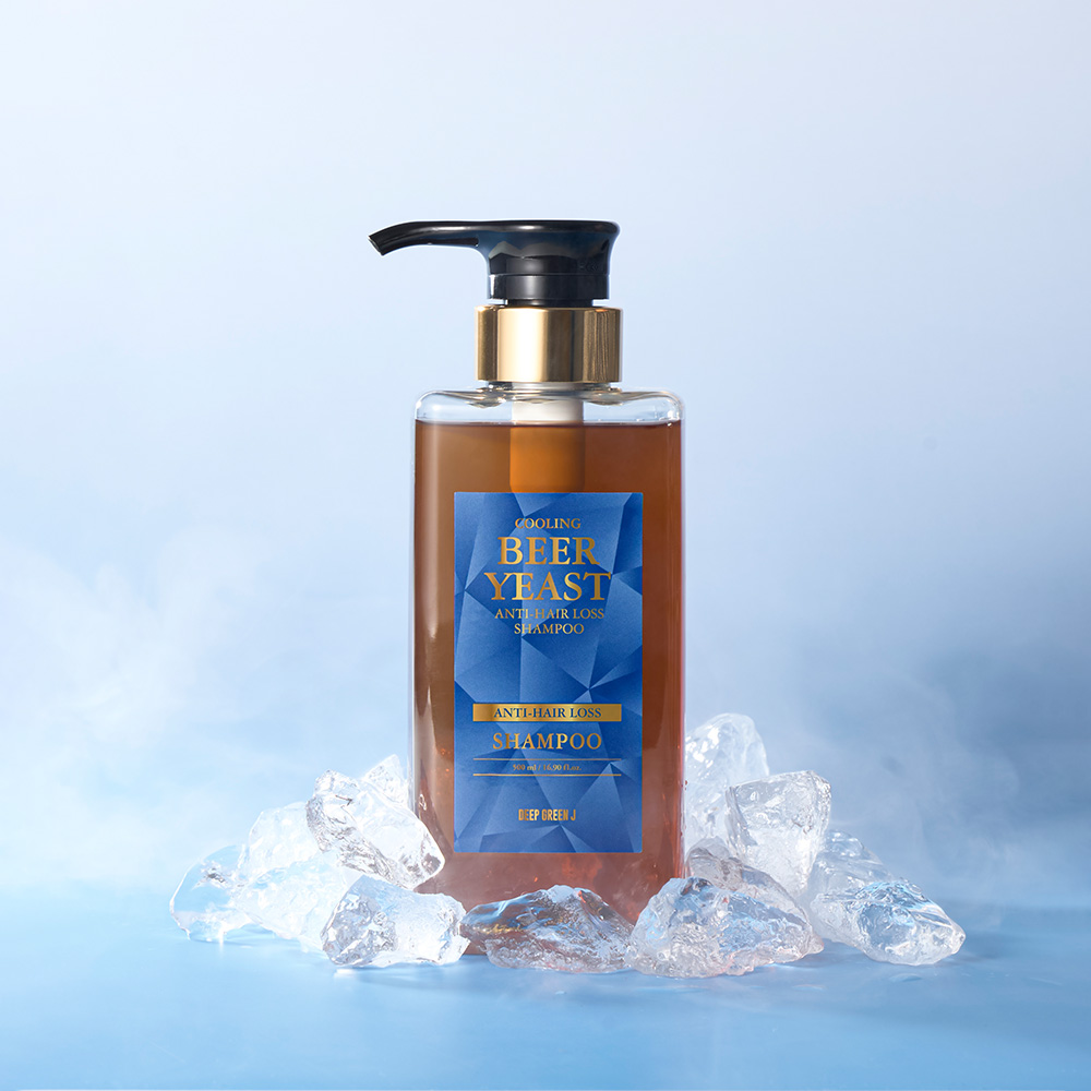 [제이숲] 딥그린제이 맥주효모 쿨링 샴푸 500ml