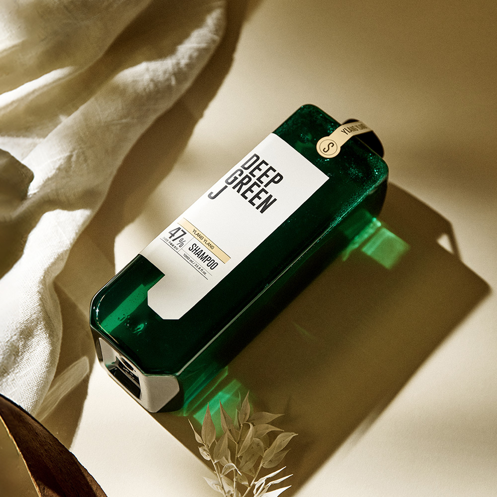 [제이숲] 딥그린제이 아로마 샴푸 1000ml - 일랑일랑
