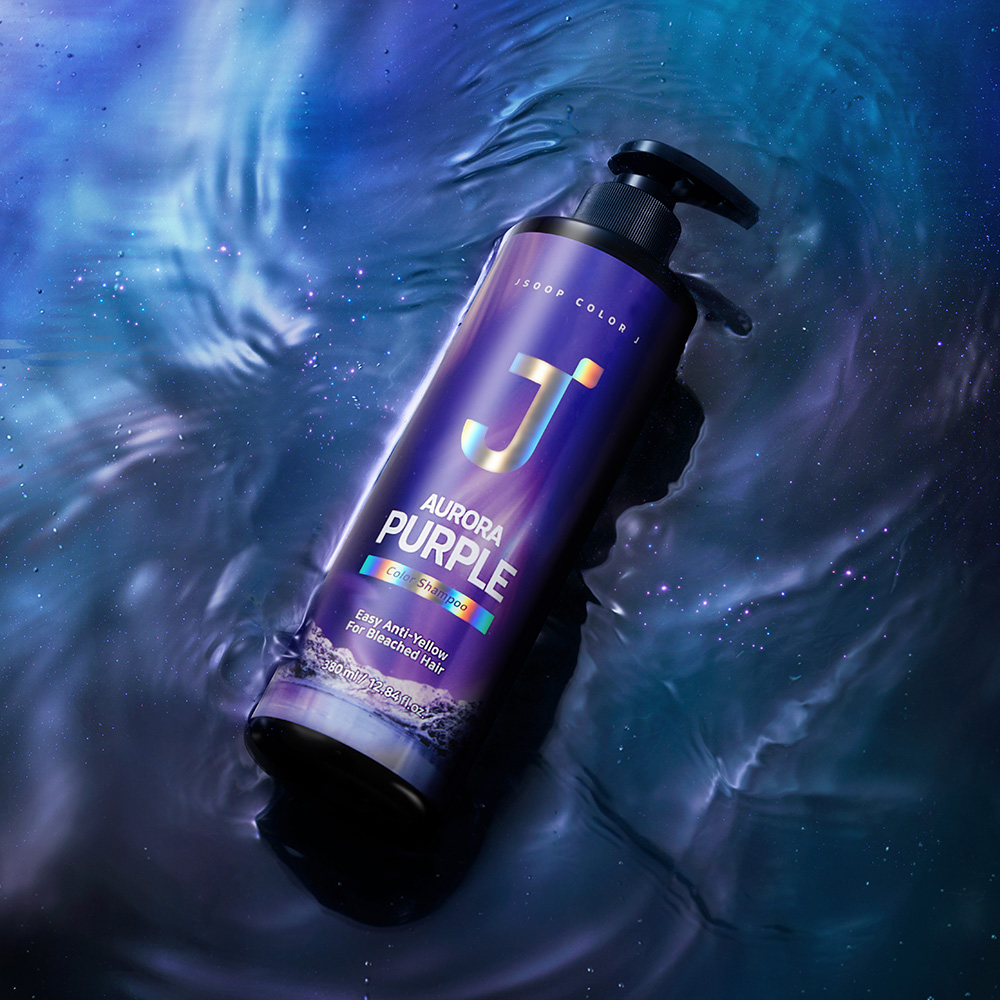 [제이숲] 컬러제이 오로라 보색 샴푸 380ml - 퍼플
