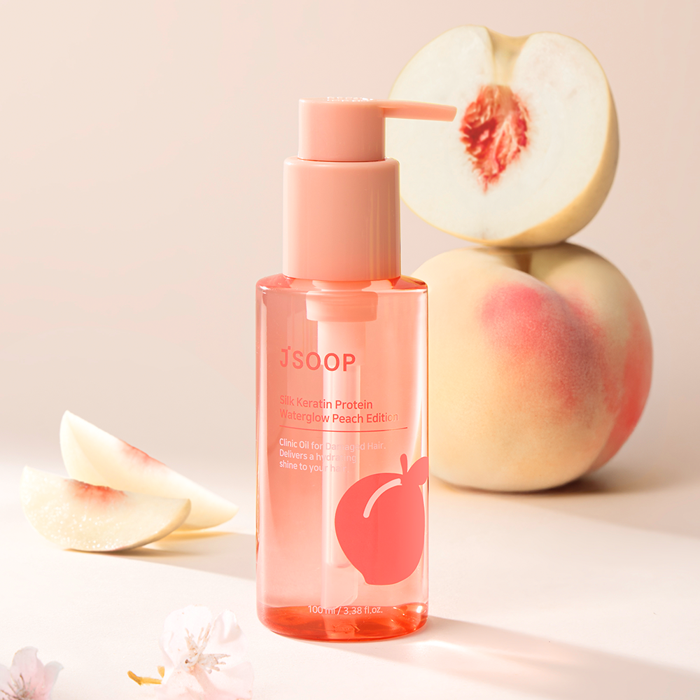 [제이숲] 실크케라틴 단백질 워터글로우 피치 에디션 100ml