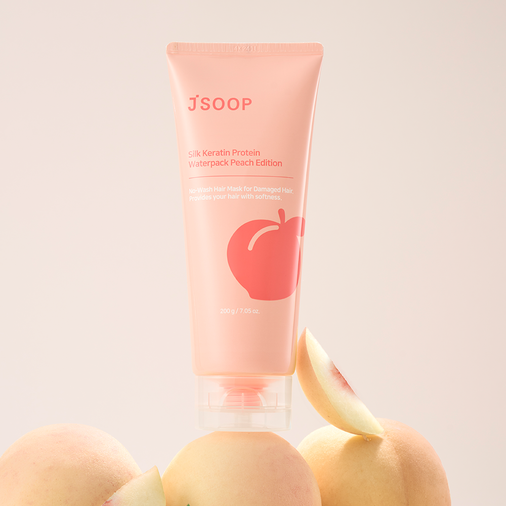 [제이숲] 실크케라틴 단백질 워터팩 피치 에디션 200g